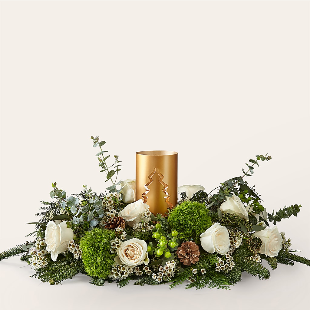 Chestnuts Roasting Centerpiece – Sweet Flowers, High Point NC