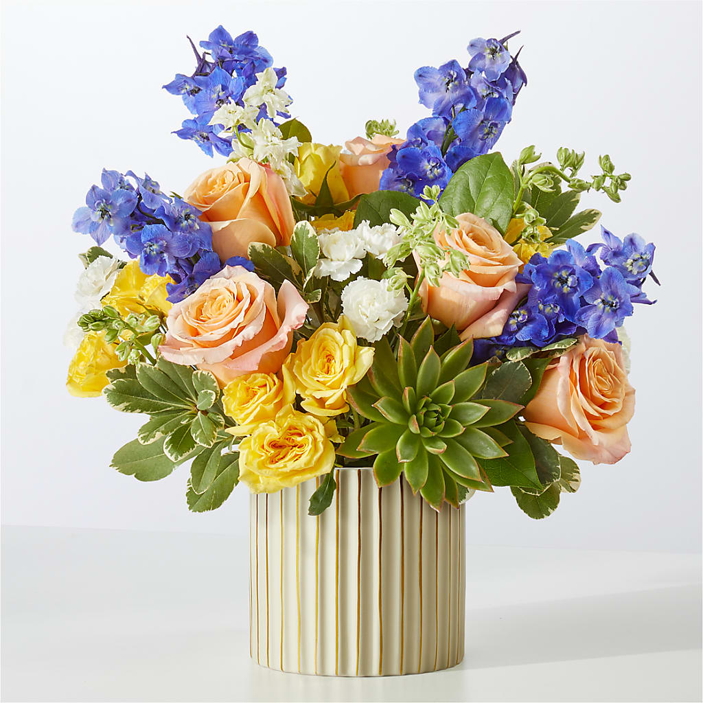 Cobalt Reverie Bouquet – Sweet Flowers, High Point NC