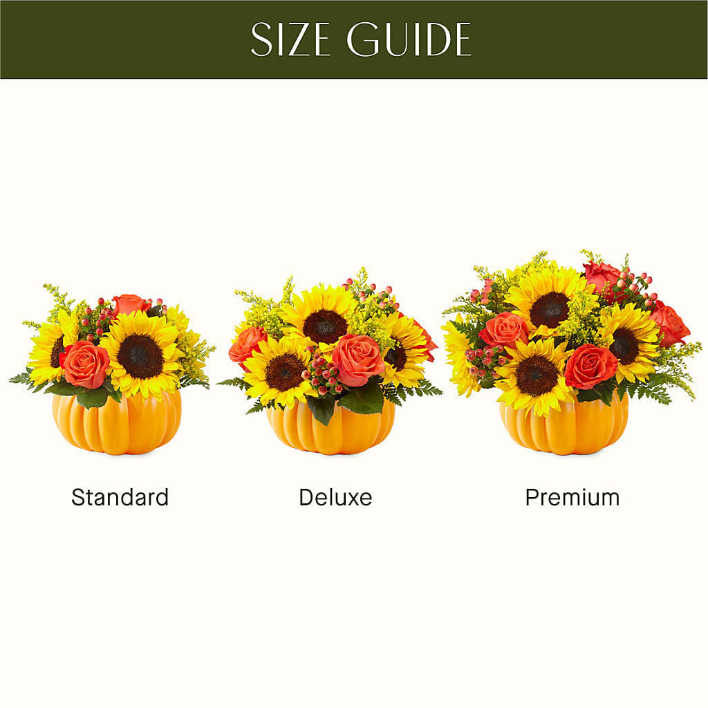 Pick of the Patch Pumpkin Bouquet – Sweet Flowers, High Point NC