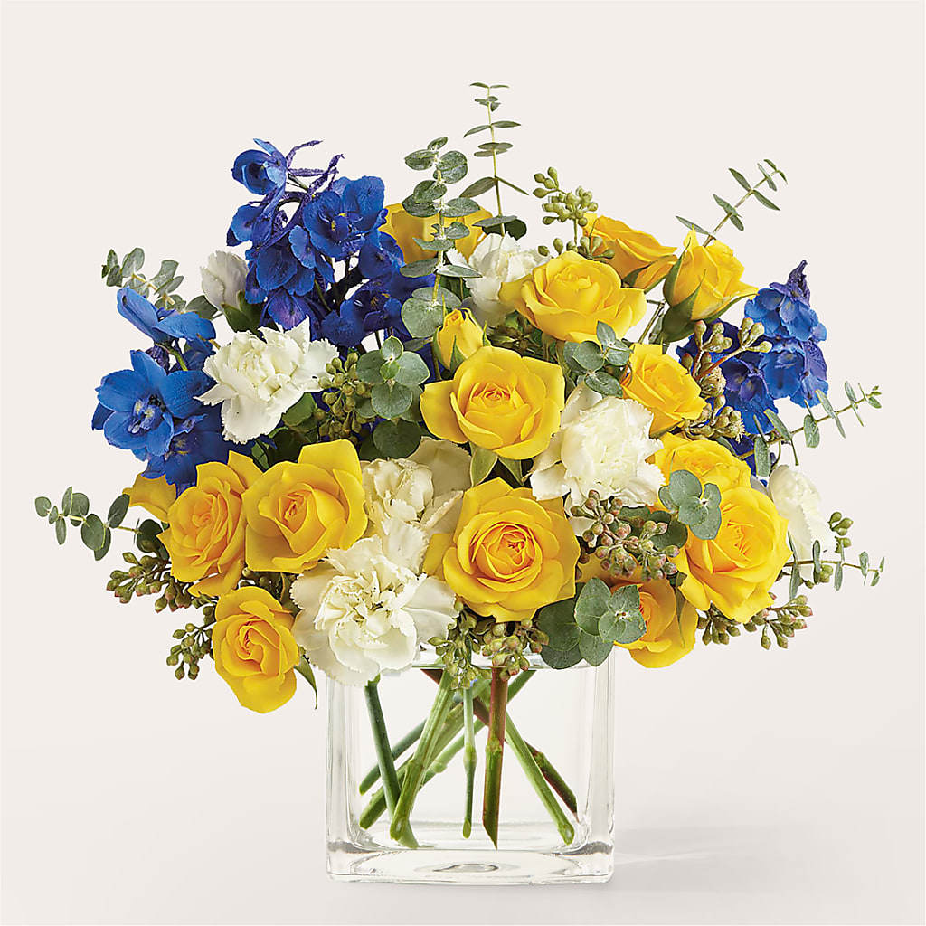Sparkling Citrine Bouquet – Sweet Flowers, High Point NC