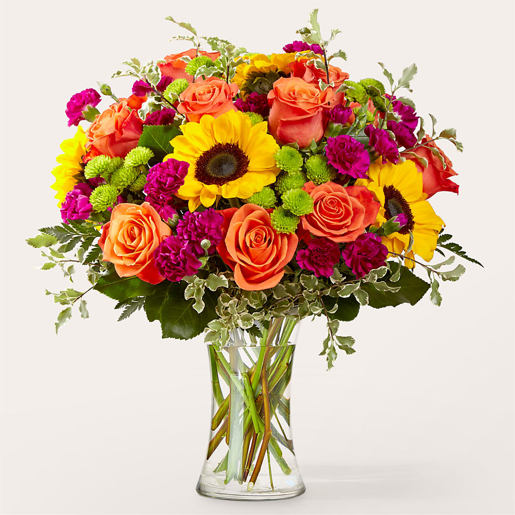 Warmth & Light Bouquet – Sweet Flowers, High Point NC