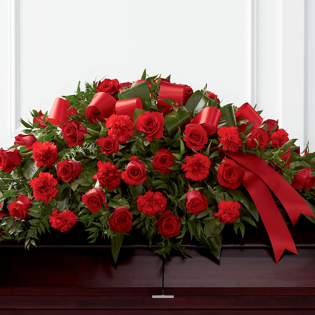 Tribute of Life Casket Spray – Sweet Flowers, High Point NC