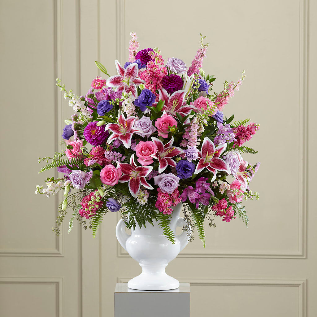 Peaceful Tribute Arrangement – Sweet Flowers, High Point NC