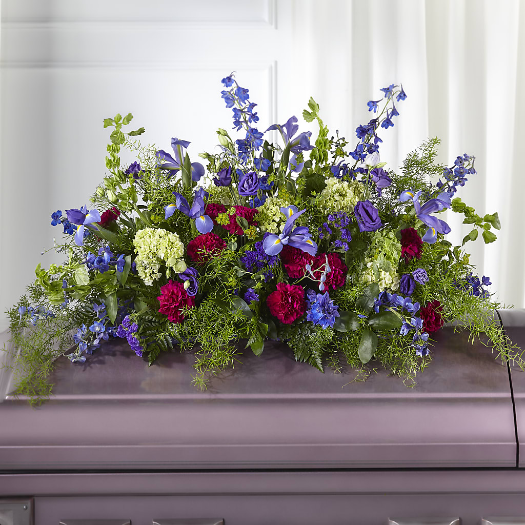 Always Treasured Casket Spray – Sweet Flowers, High Point NC