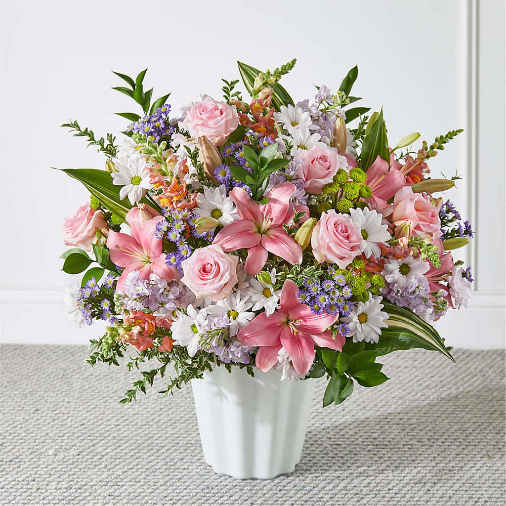 Abundant Compassion Floor Basket – Sweet Flowers, High Point NC