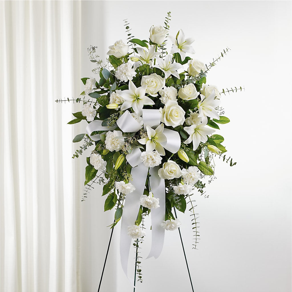 With Care Standing Spray – Sweet Flowers, High Point NC