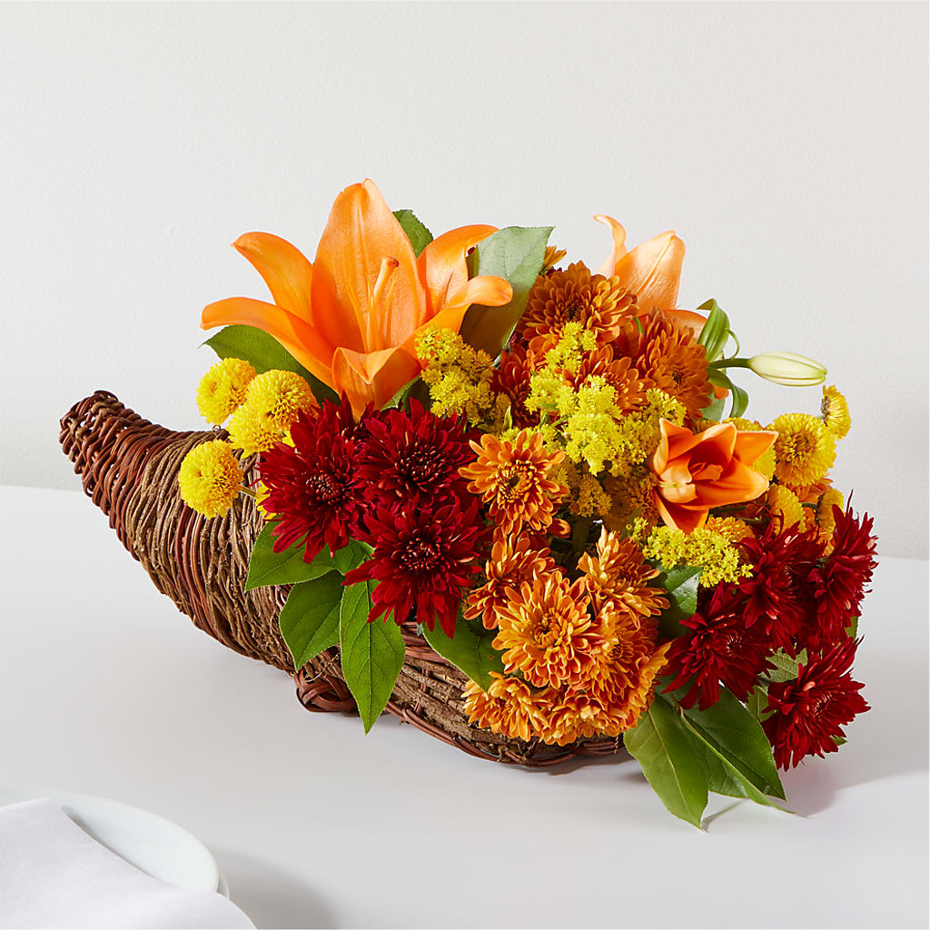 Bouquet of Blessings Cornucopia – Sweet Flowers, High Point NC