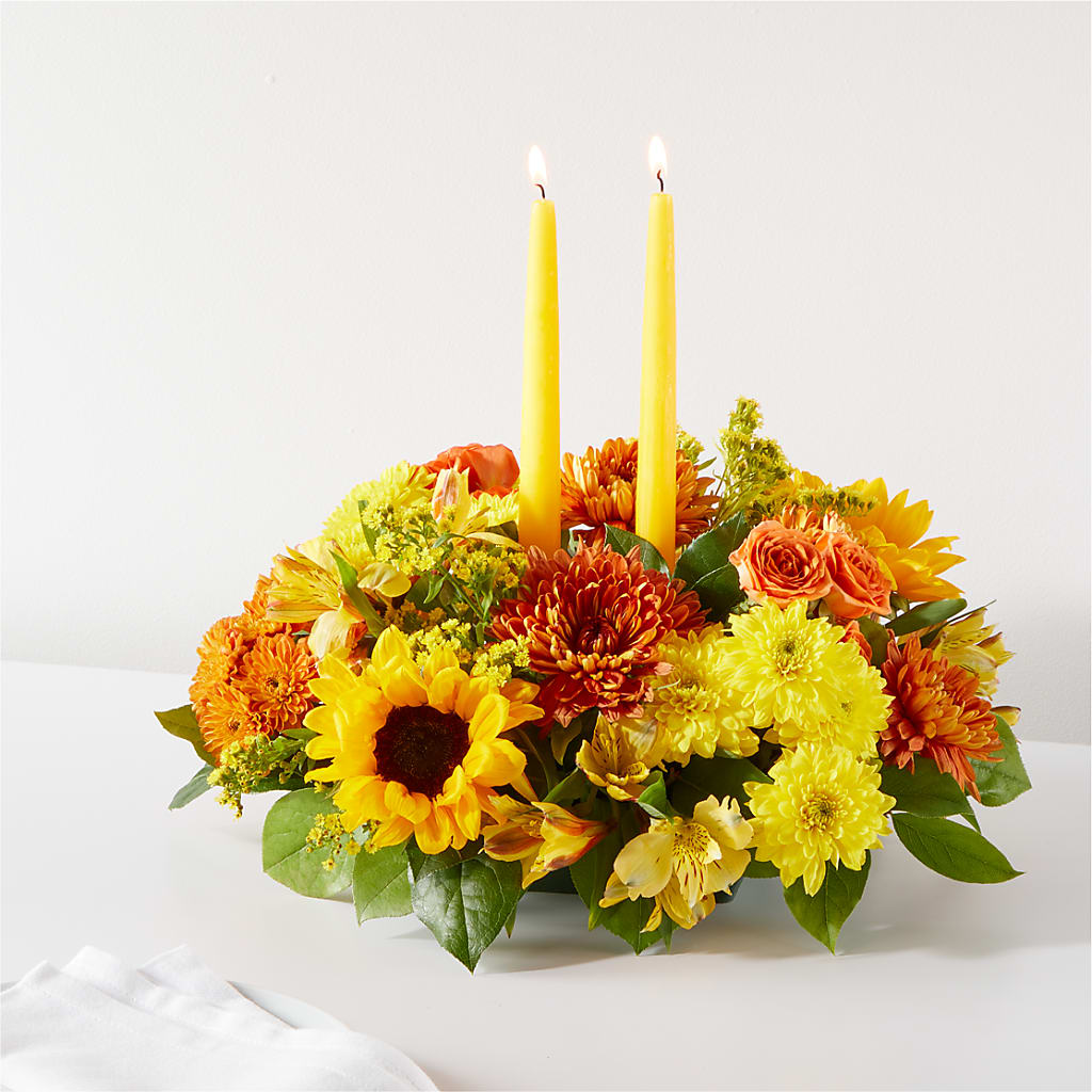 Autumn Harmony Centerpiece – Sweet Flowers, High Point NC