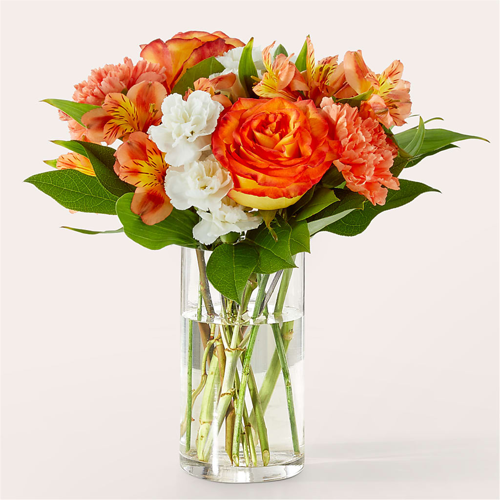 Apricot Glow Bouquet – Sweet Flowers, High Point NC