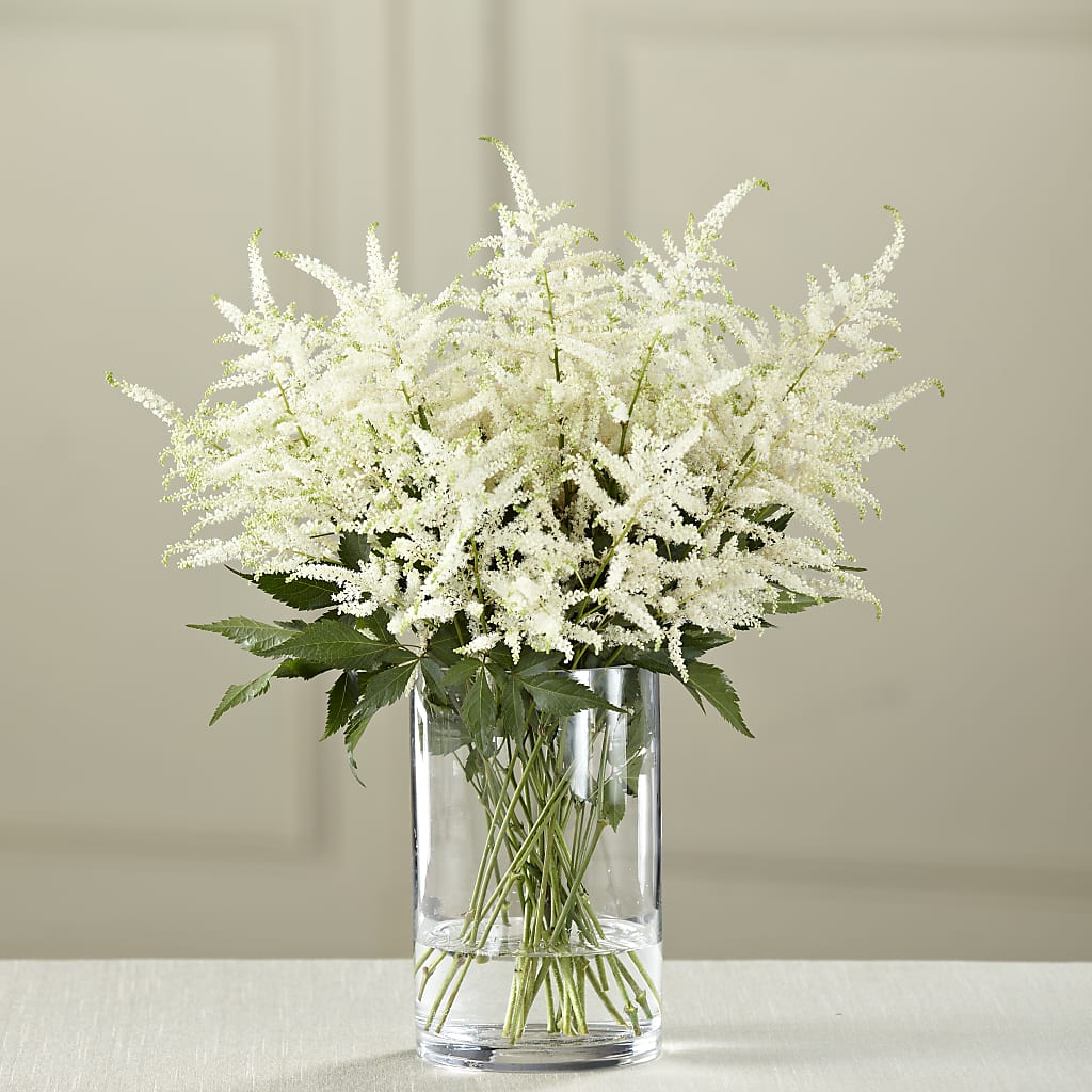 White Astilbe Bouquet – Sweet Flowers, High Point NC