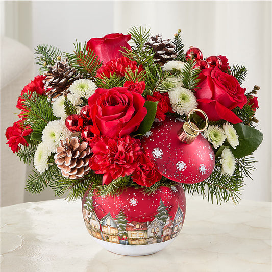 Christmas Carols Ornament –  Sweet Flowers, High Point NC