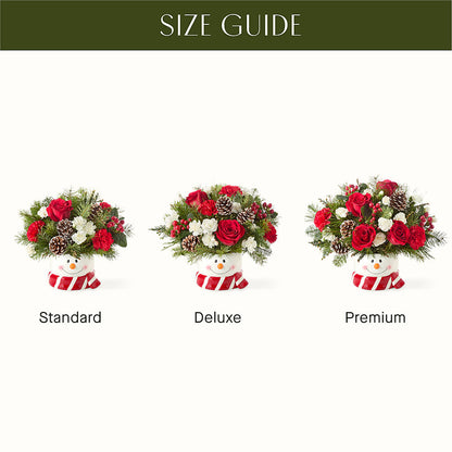 Jolly Snowman Bouquet –  Sweet Flowers, High Point NC
