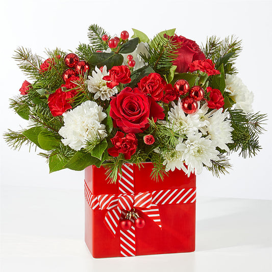 Presents Under the Tree Bouquet –  Sweet Flowers, High Point NC