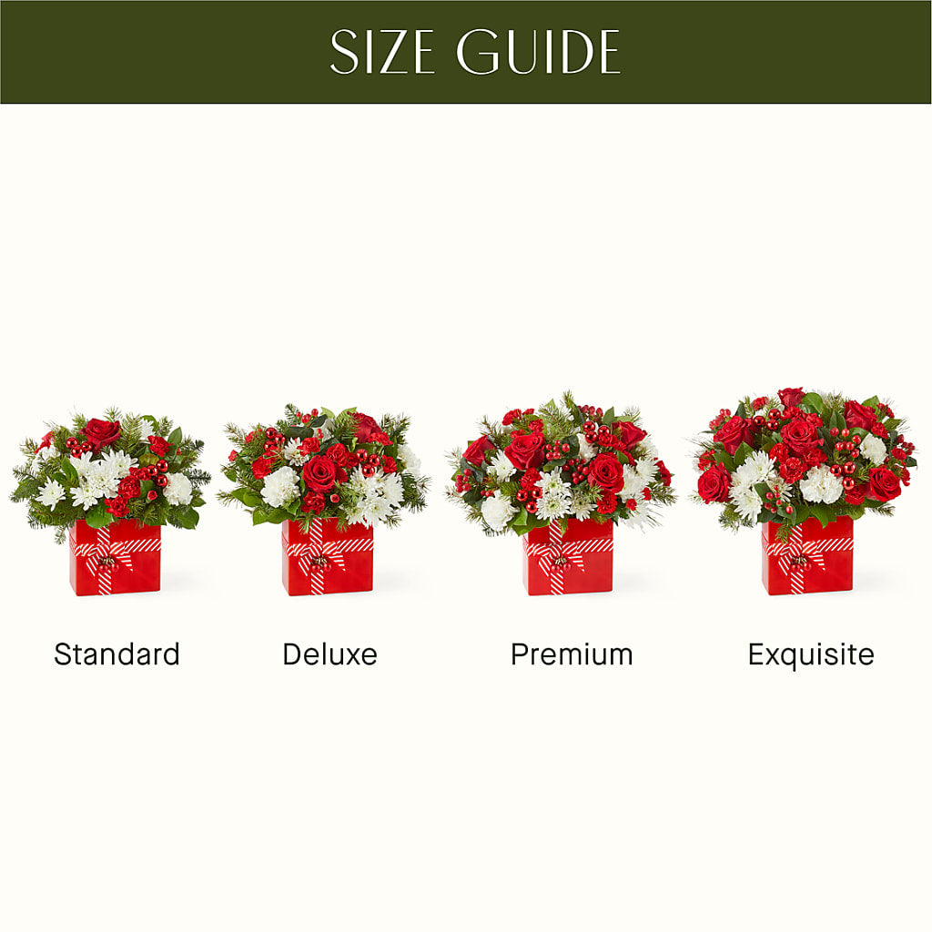 Presents Under the Tree Bouquet –  Sweet Flowers, High Point NC