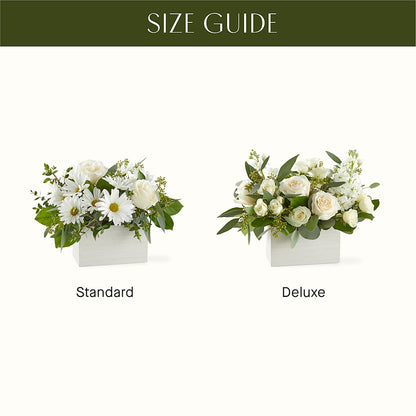 Fresh Linen Box Bouquet –  Sweet Flowers, High Point NC