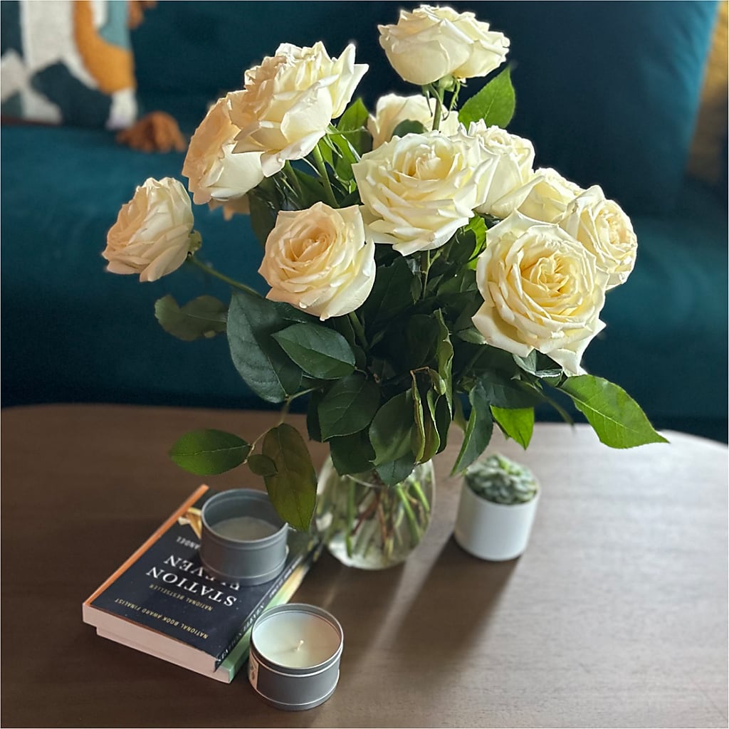 Long Stem Yellow Rose Bouquet –  Sweet Flowers, High Point NC