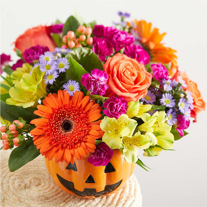 Tricks & Treats Pumpkin –  Sweet Flowers, High Point NC