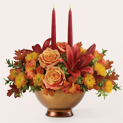 Harvest Table Centerpiece –  Sweet Flowers, High Point NC