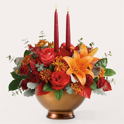 Fruits of Fall Centerpiece –  Sweet Flowers, High Point NC