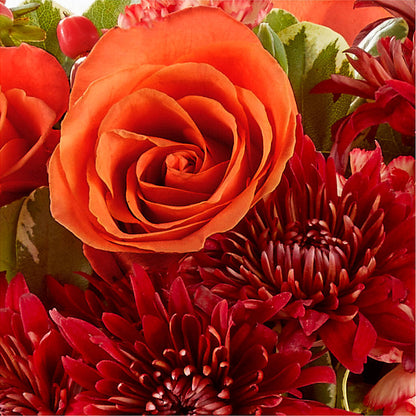 Autumn Air Pumpkin Bouquet –  Sweet Flowers, High Point NC