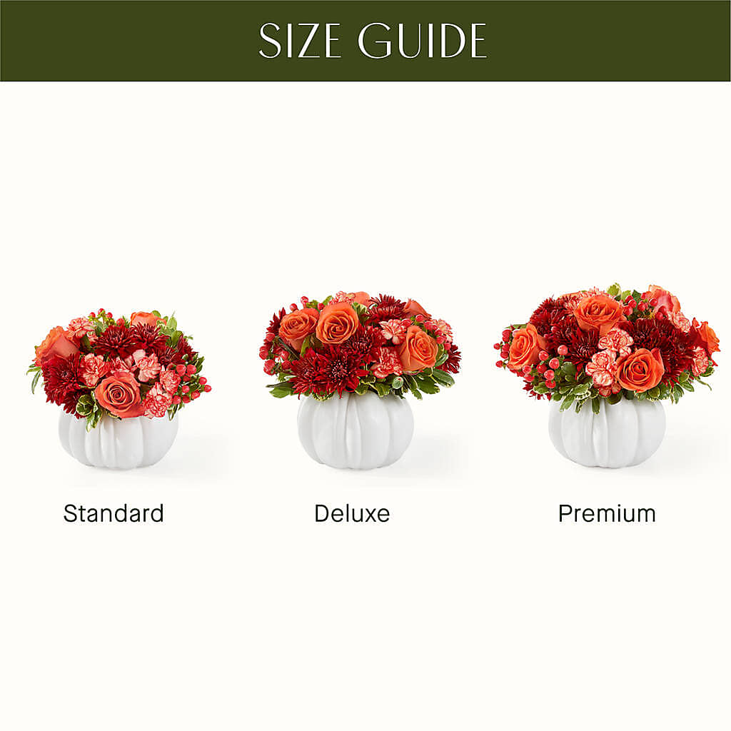 Autumn Air Pumpkin Bouquet –  Sweet Flowers, High Point NC