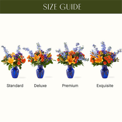 Radiant Citrus Bouquet –  Sweet Flowers, High Point NC