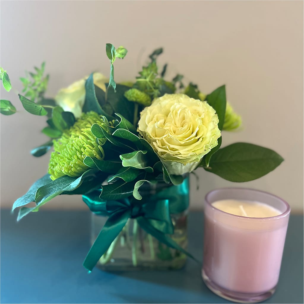 Emerald Forest Bouquet –  Sweet Flowers, High Point NC