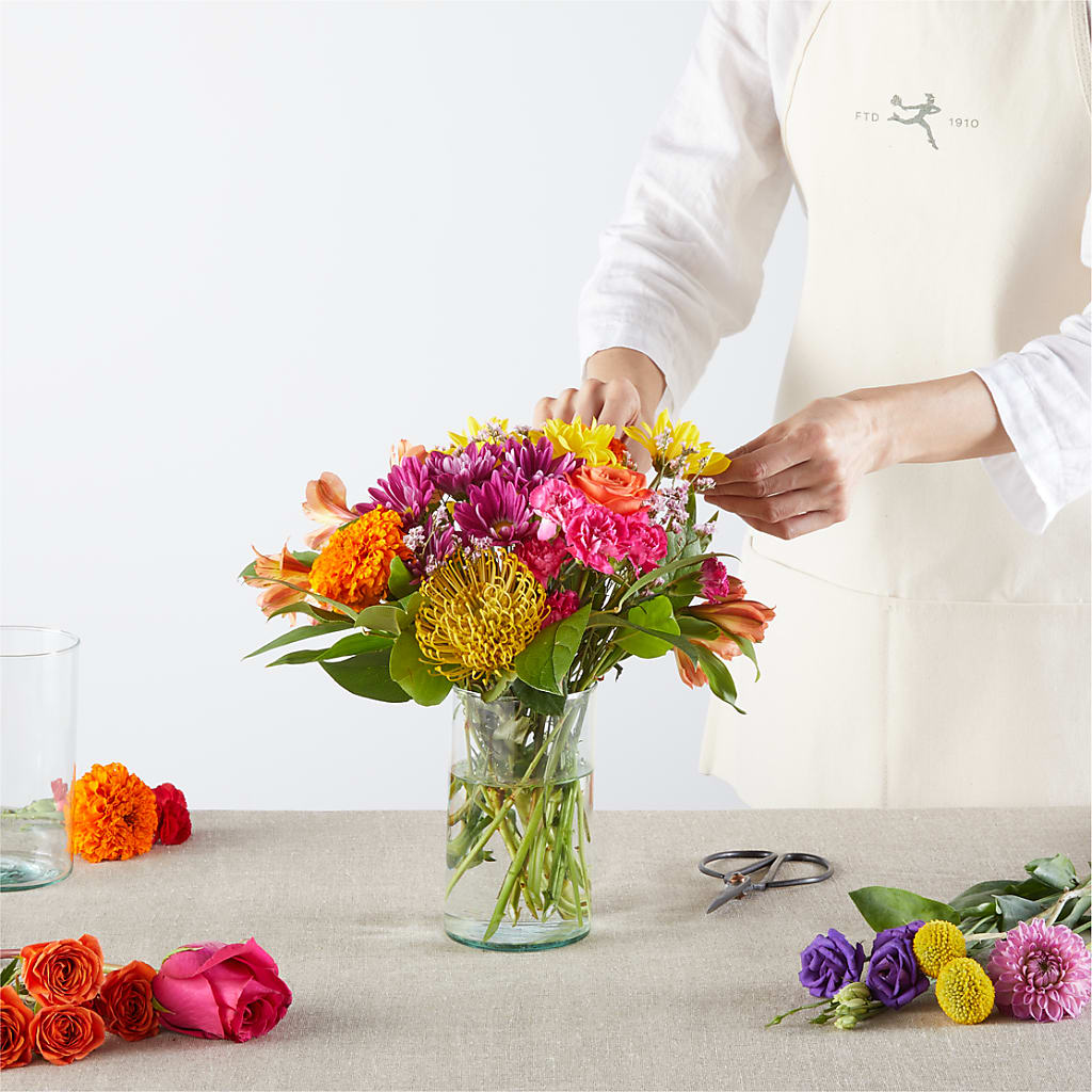 Feast of Color – A Florist Original –  Sweet Flowers, High Point NC