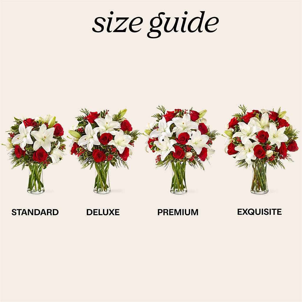 Sparkling Snowflakes Bouquet –  Sweet Flowers, High Point NC