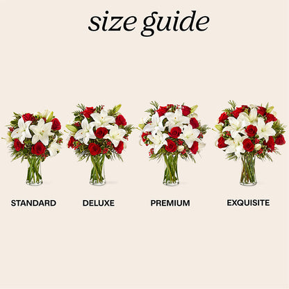 Sparkling Snowflakes Bouquet –  Sweet Flowers, High Point NC