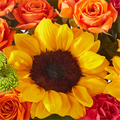 Sun-drenched Blooms Box Bouquet –  Sweet Flowers, High Point NC