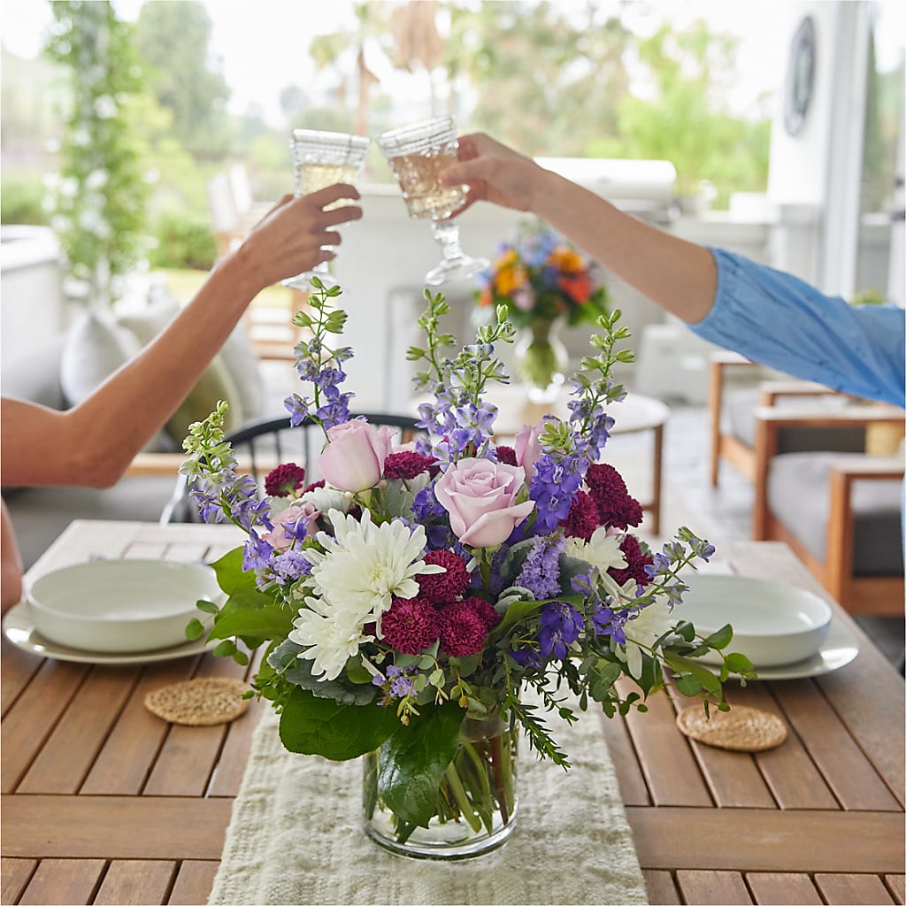 Violet Frost Bouquet –  Sweet Flowers, High Point NC