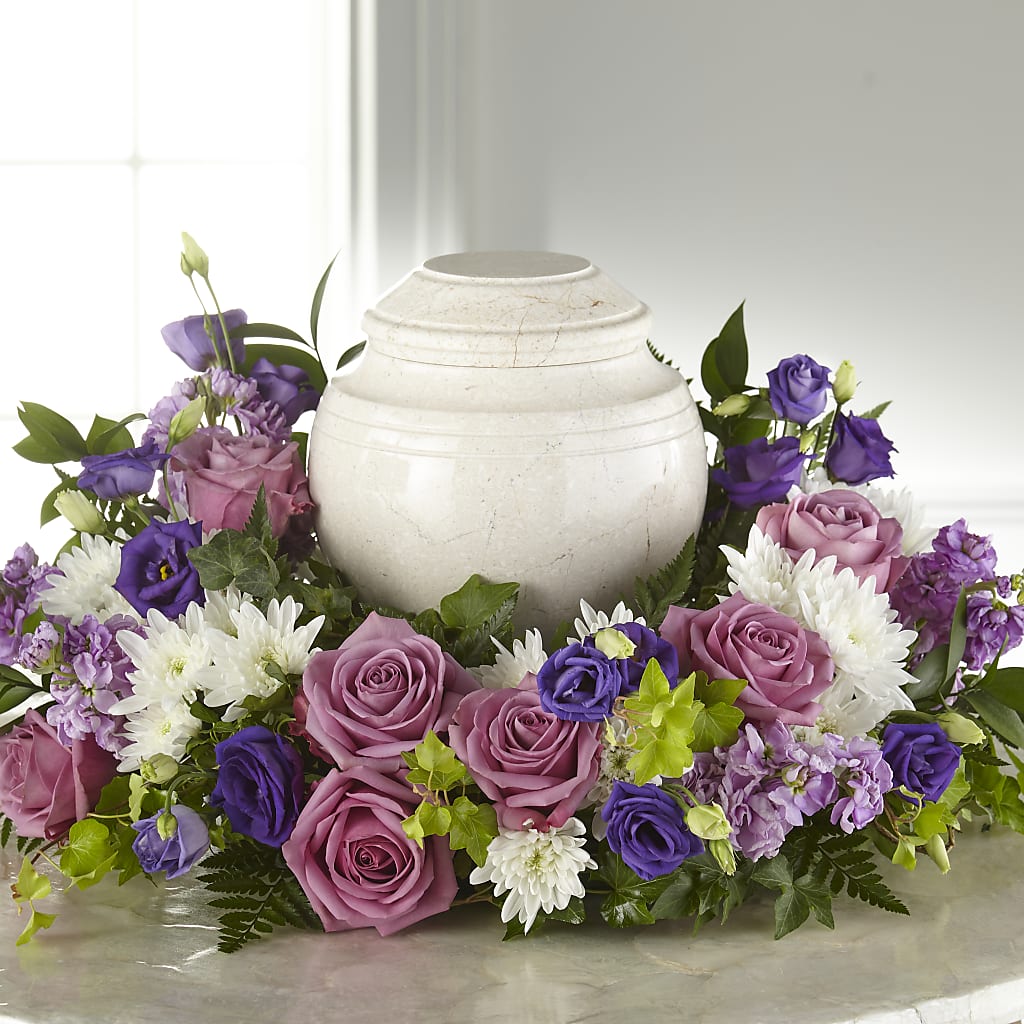 Blooming Sympathy Cremation Adornment –  Sweet Flowers, High Point NC