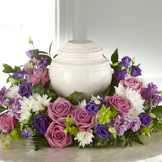 Blooming Sympathy Cremation Adornment –  Sweet Flowers, High Point NC