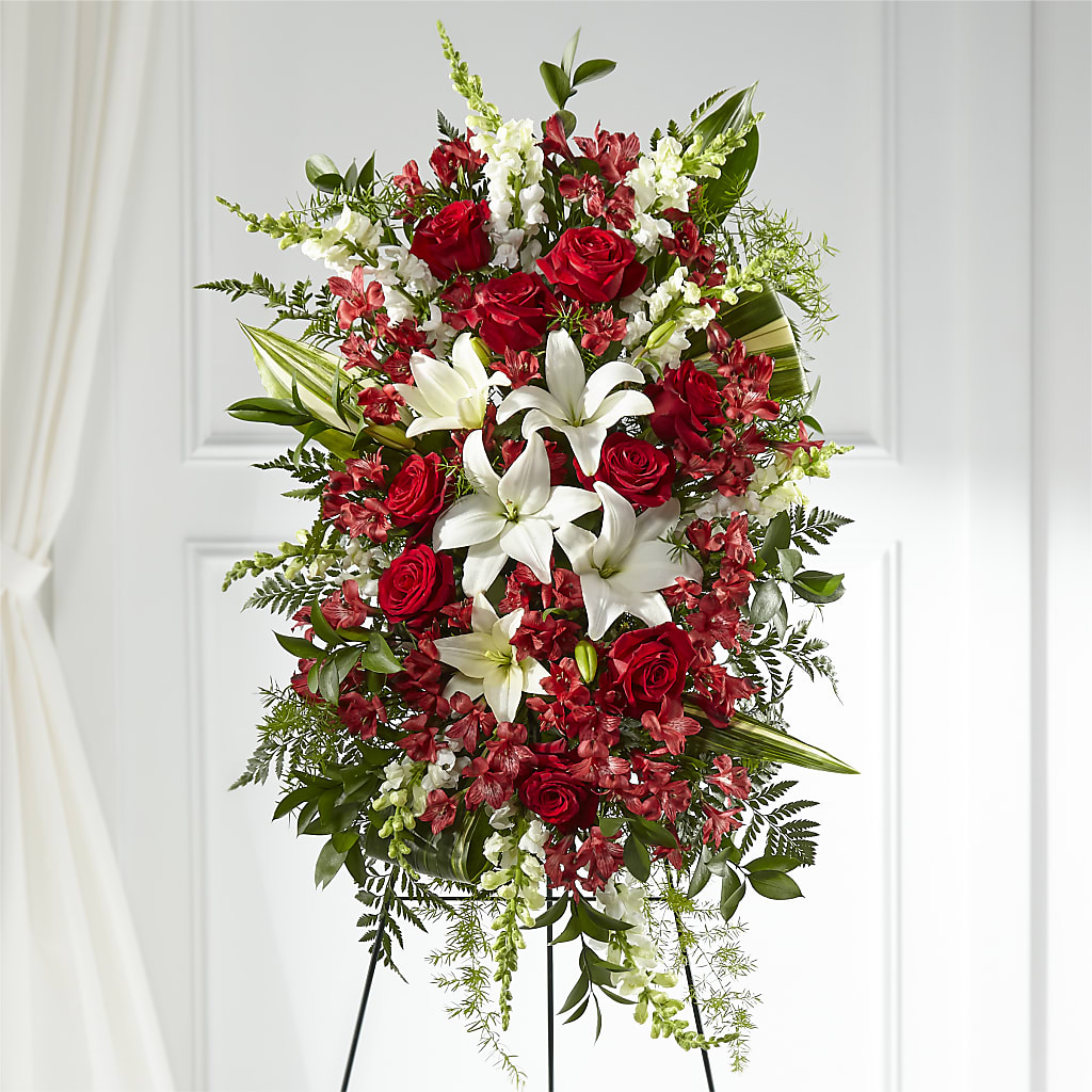 Everlasting Memory Standing Spray –  Sweet Flowers, High Point NC