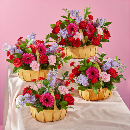 Pink Picnic Basket –  Sweet Flowers, High Point NC