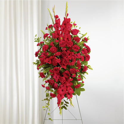From the Heart Standing Spray –  Sweet Flowers, High Point NC