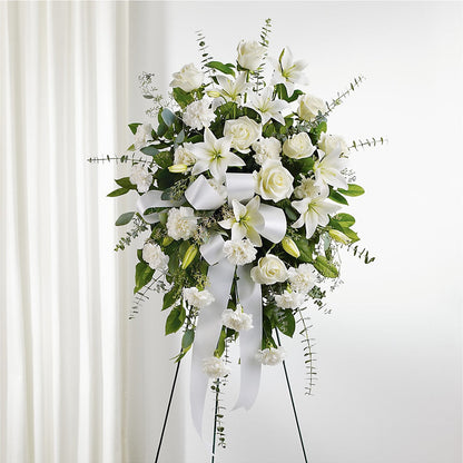 With Care Standing Spray –  Sweet Flowers, High Point NC
