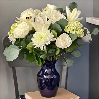 Snowy Dreams Bouquet –  Sweet Flowers, High Point NC