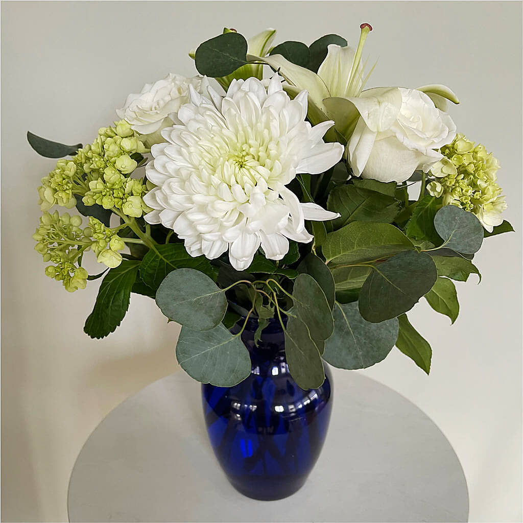 Snowy Dreams Bouquet –  Sweet Flowers, High Point NC