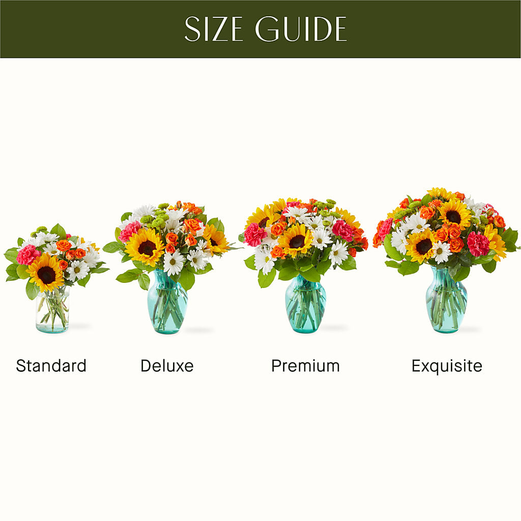 Sun-drenched Blooms Bouquet –  Sweet Flowers, High Point NC