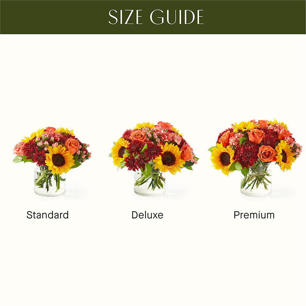 September Sunset Bouquet –  Sweet Flowers, High Point NC
