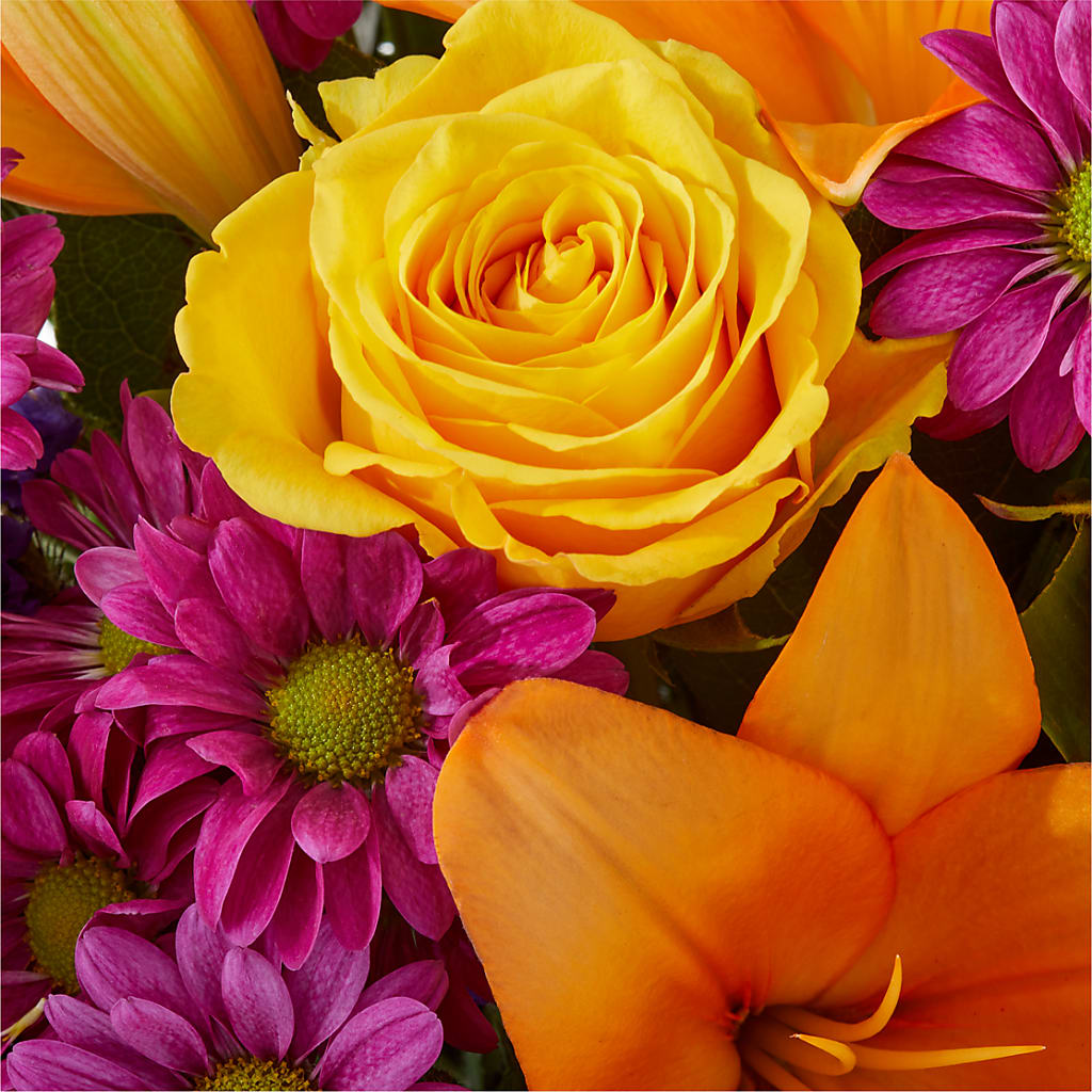 Colorful Visions Bouquet –  Sweet Flowers, High Point NC
