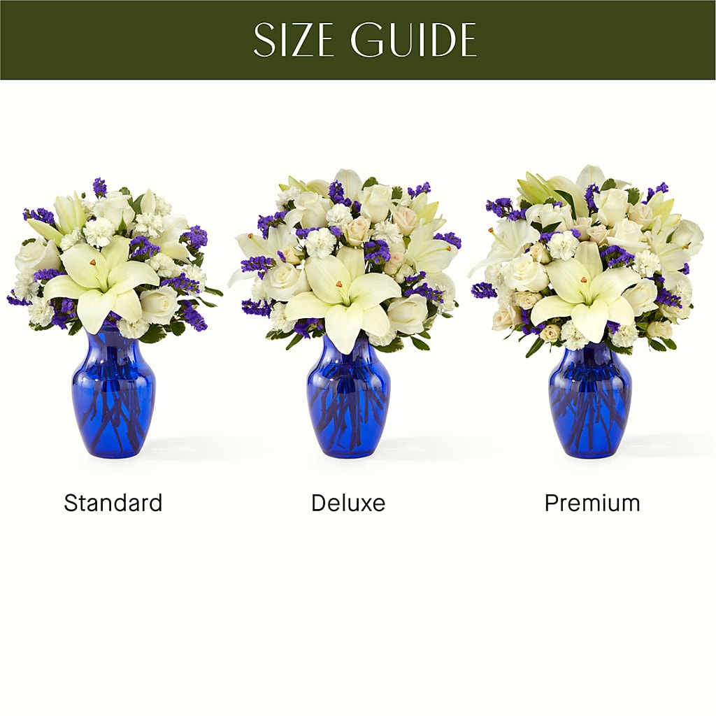Sapphire Rush Bouquet –  Sweet Flowers, High Point NC