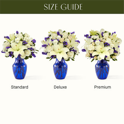 Sapphire Rush Bouquet –  Sweet Flowers, High Point NC