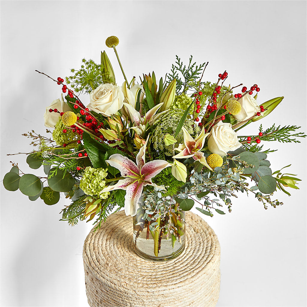 Berry & Bright Bouquet –  Sweet Flowers, High Point NC