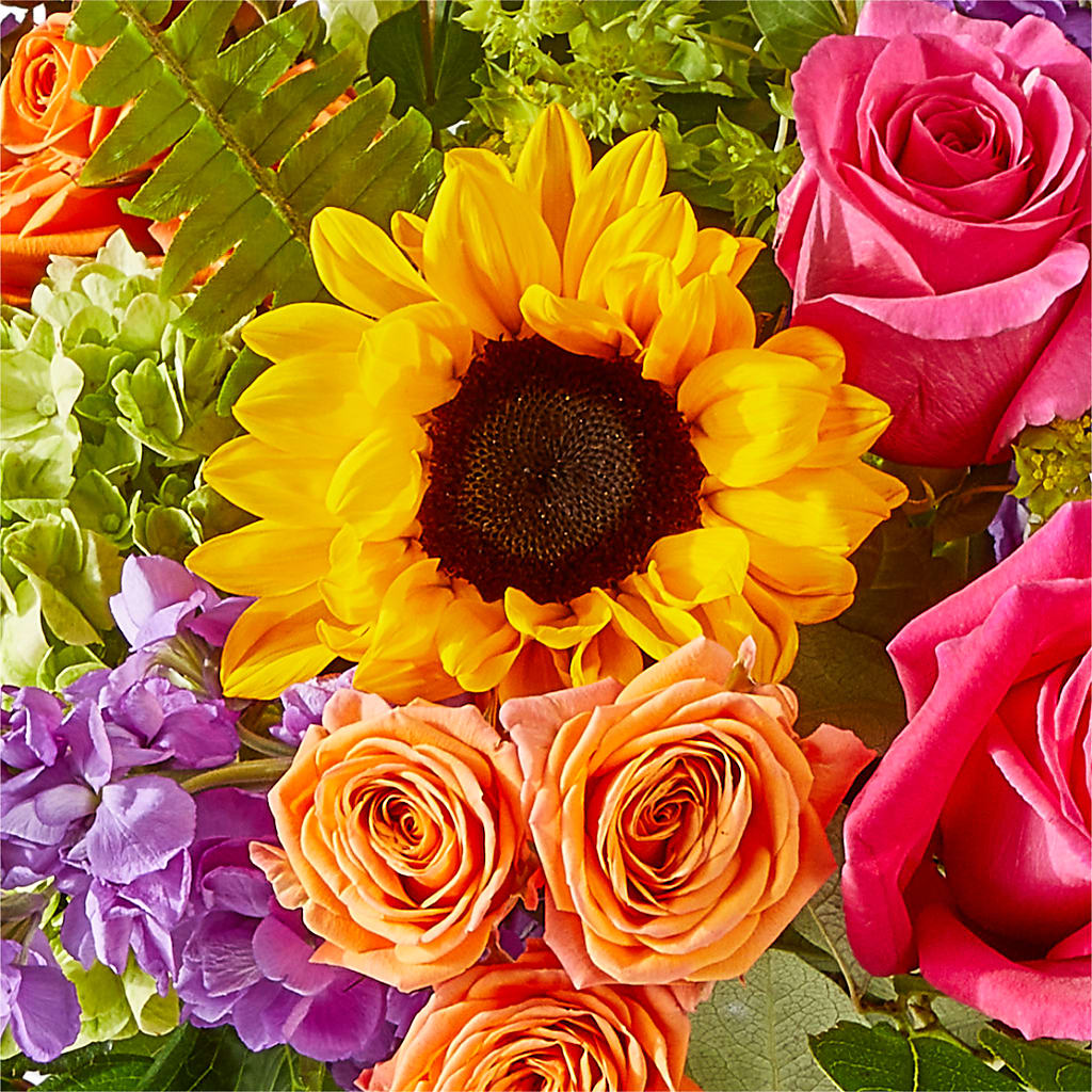 Vibrant Greetings Bouquet –  Sweet Flowers, High Point NC
