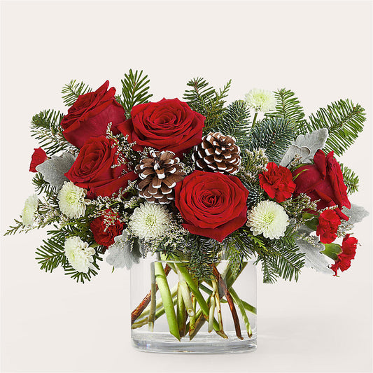 Yule Cheer Bouquet –  Sweet Flowers, High Point NC