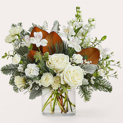 Fresh Snowfall Bouquet –  Sweet Flowers, High Point NC