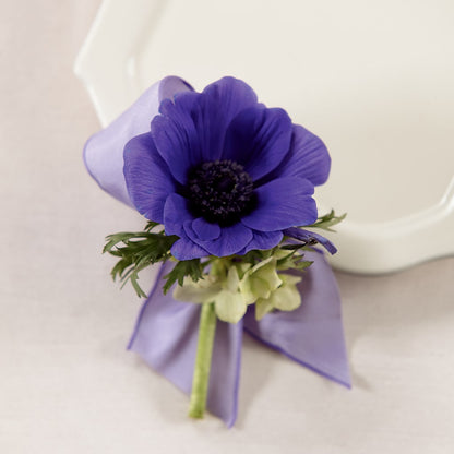 Purple Passion Boutonniere –  Sweet Flowers, High Point NC